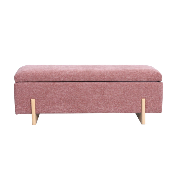 Sara Storage Bench Rose Pink