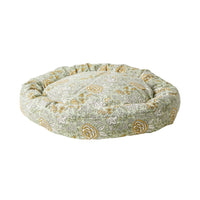 Elia Floral Blockprint Pet Bed Sage 80x15cm