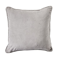 Hervey Cotton Velvet Cushion Fog 45x45cm