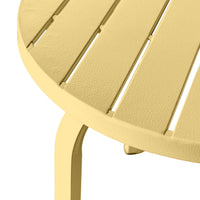 Kace Outdoor Coffee Table 65cm Butter Yellow