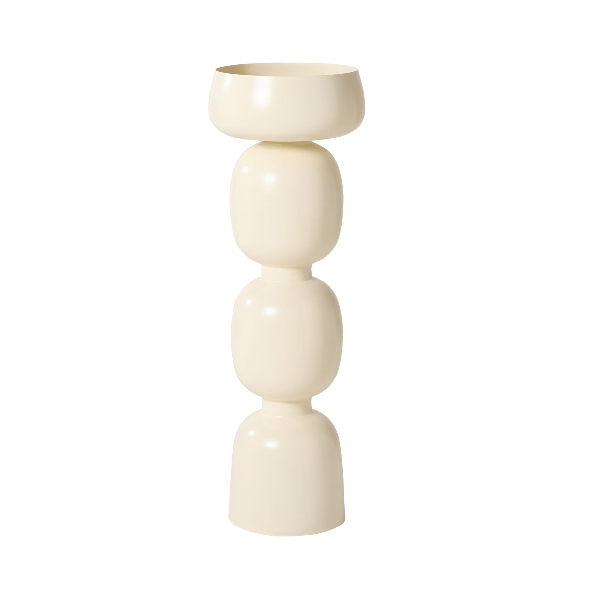 Amarra Pedestal Plant Stand White 101cm