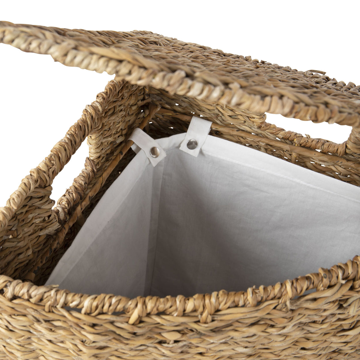 Madera Nestled Corner Laundry Hamper