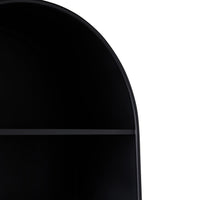 Nero Arched Bookshelf