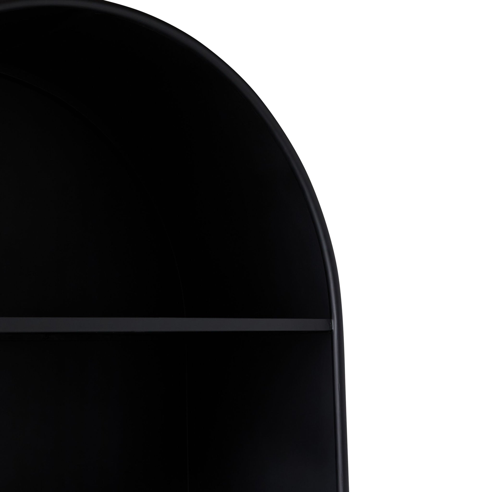 Nero Arched Bookshelf