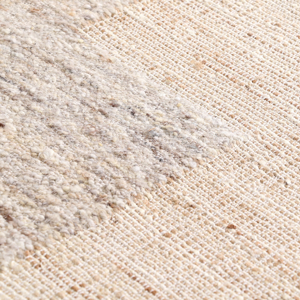 Sandstone Jute Wool Rug 240x300cm