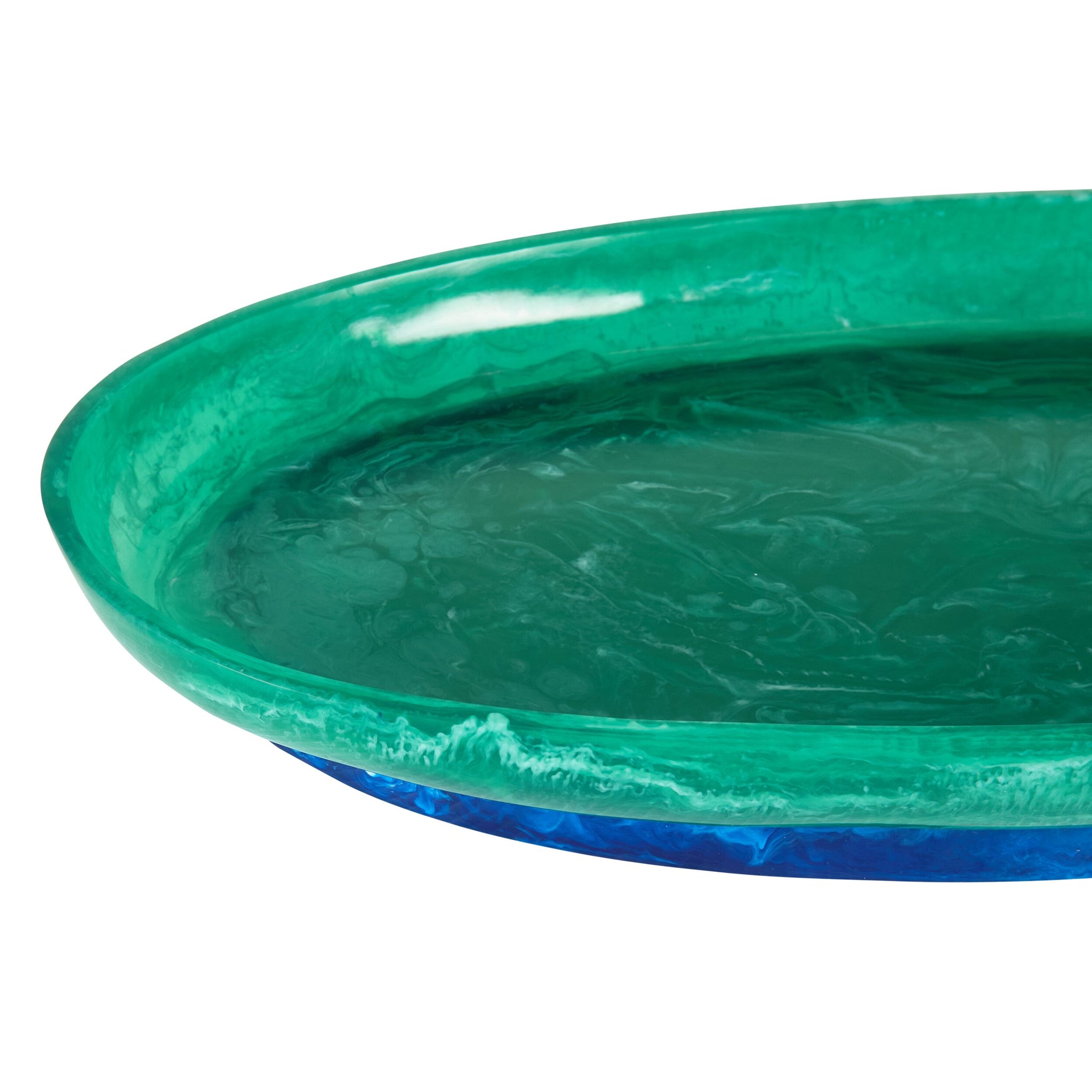 Poppi Two Tone Tray Amalfi Blue