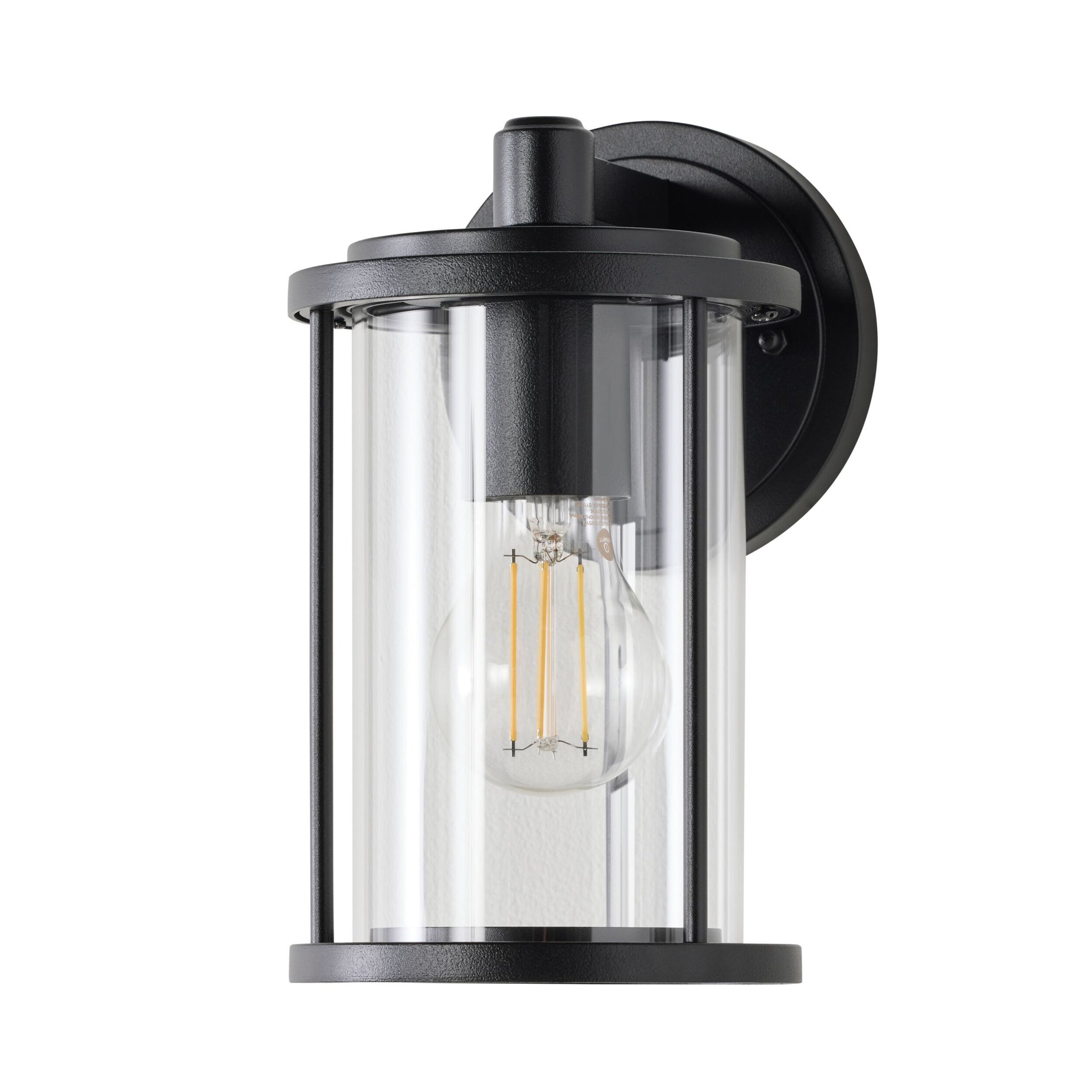 Dover 1 Light Exterior Wall Bracket Black