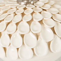 Petra Table Lamp White Base Only 24x18cm