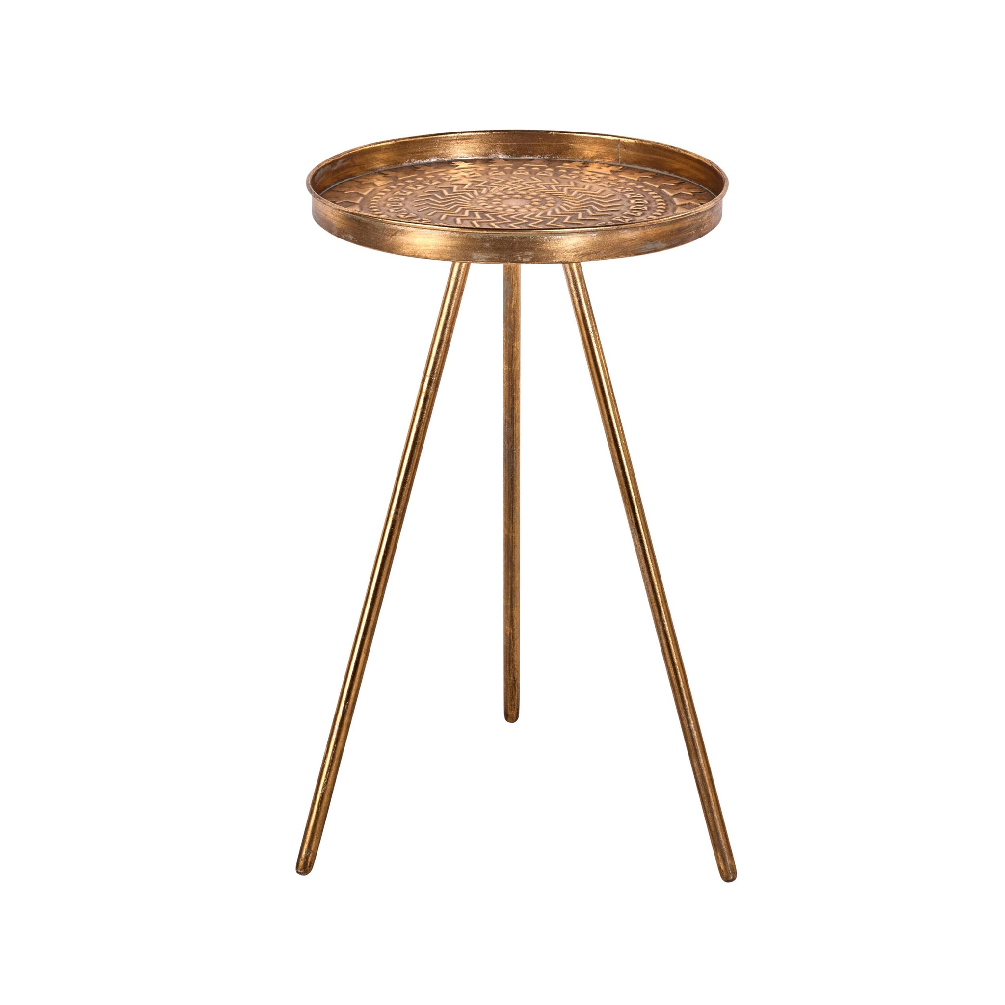 Lira Metal Plant Table