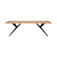 River Live Edge Timber Dining Table 240cm