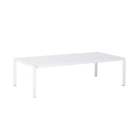 Kace Outdoor Coffee Table 130cm White