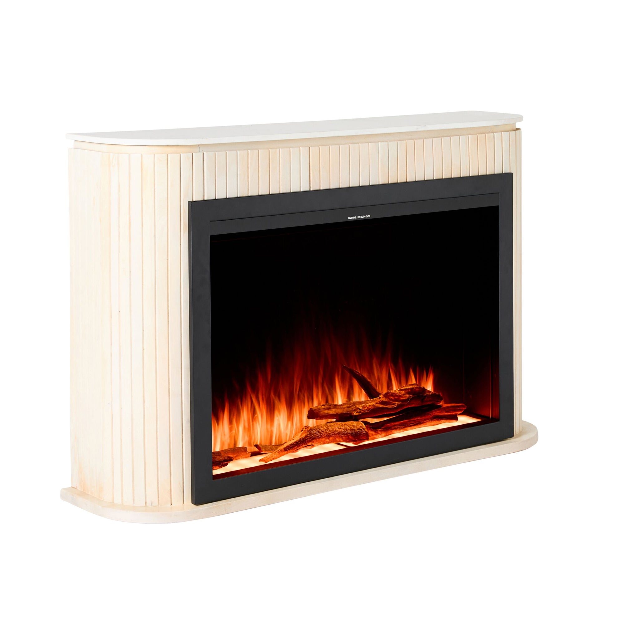 Deva Fireplace Natural with Insert Package