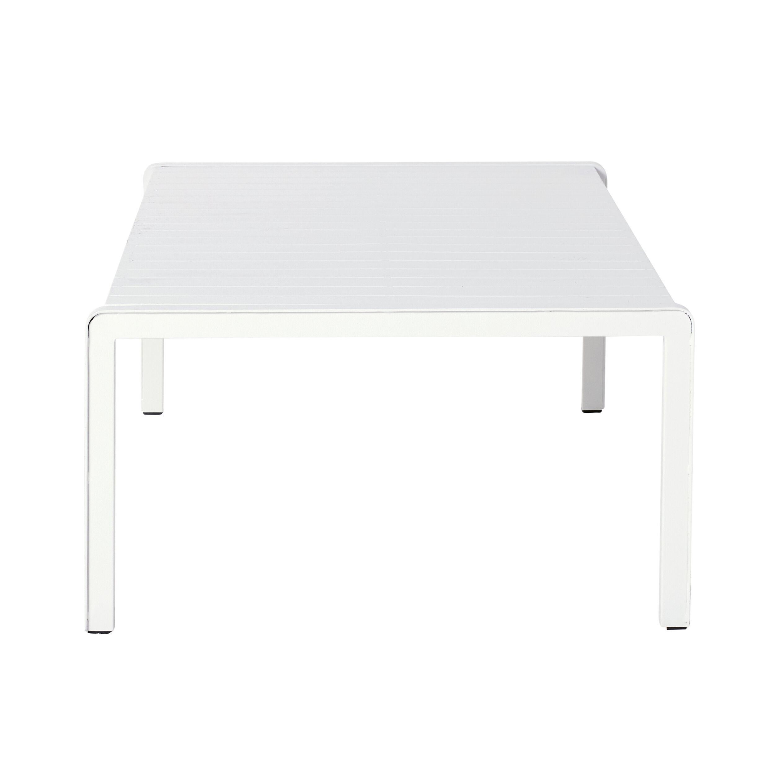 Kace Outdoor Coffee Table 130cm White