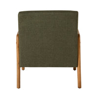 Hayes Occasional Chair Dark Green Weave