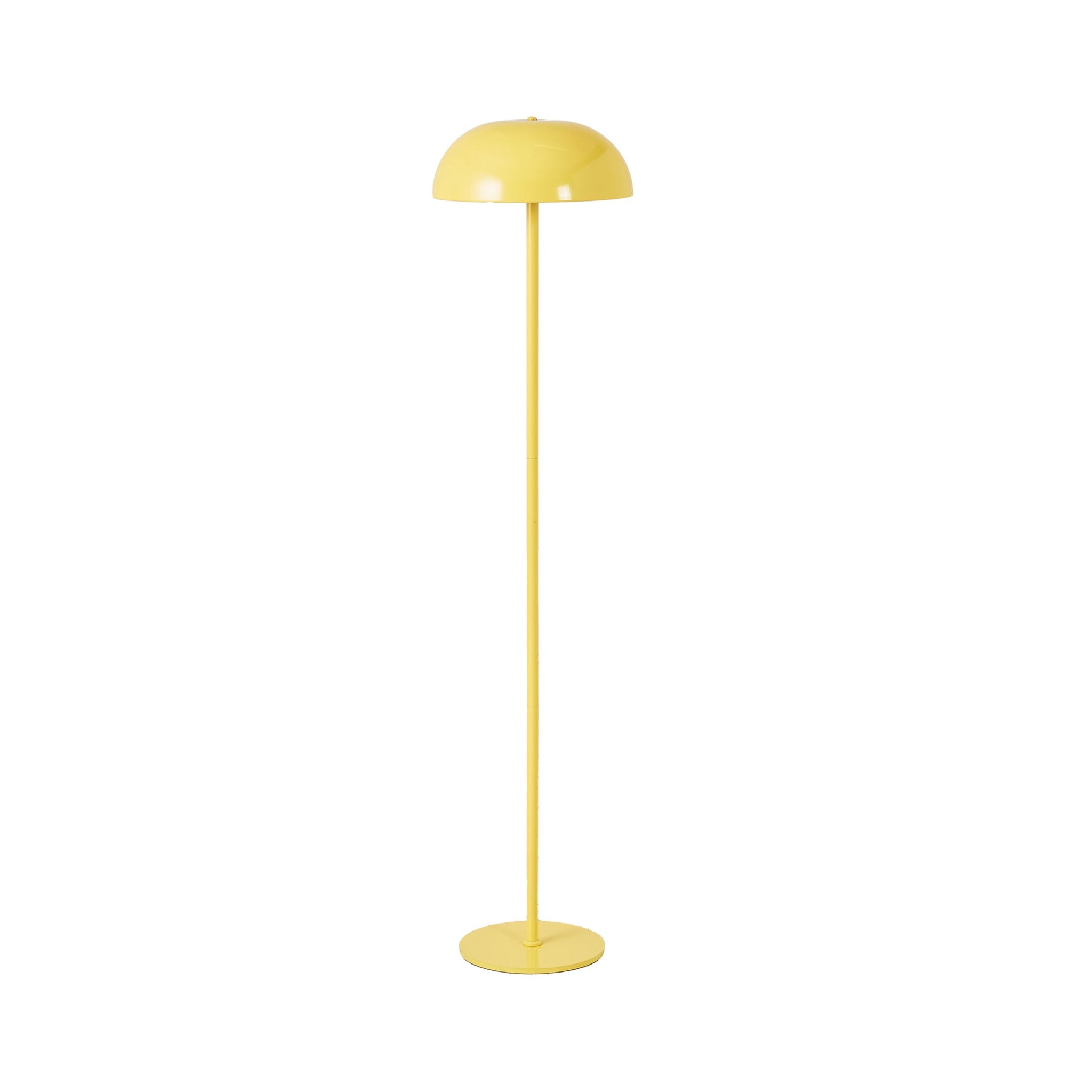 Lukas Portable USB Floor Lamp Sunlit Yellow 110cm