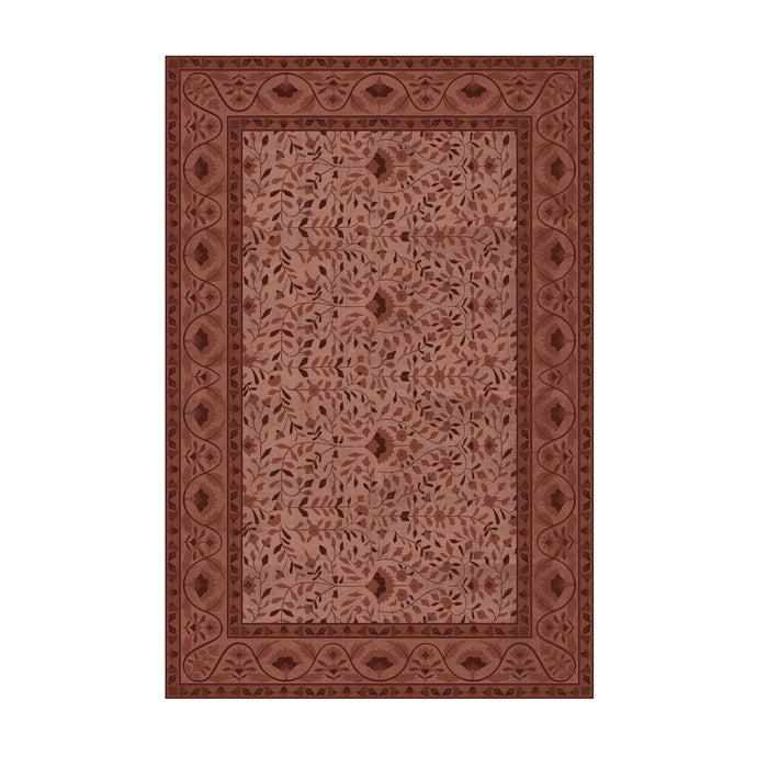 Roselle Silky Soft Washable Doormat Sangria 60x90cm