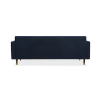 Stitch 3 Seater Velvet Sofa Indigo