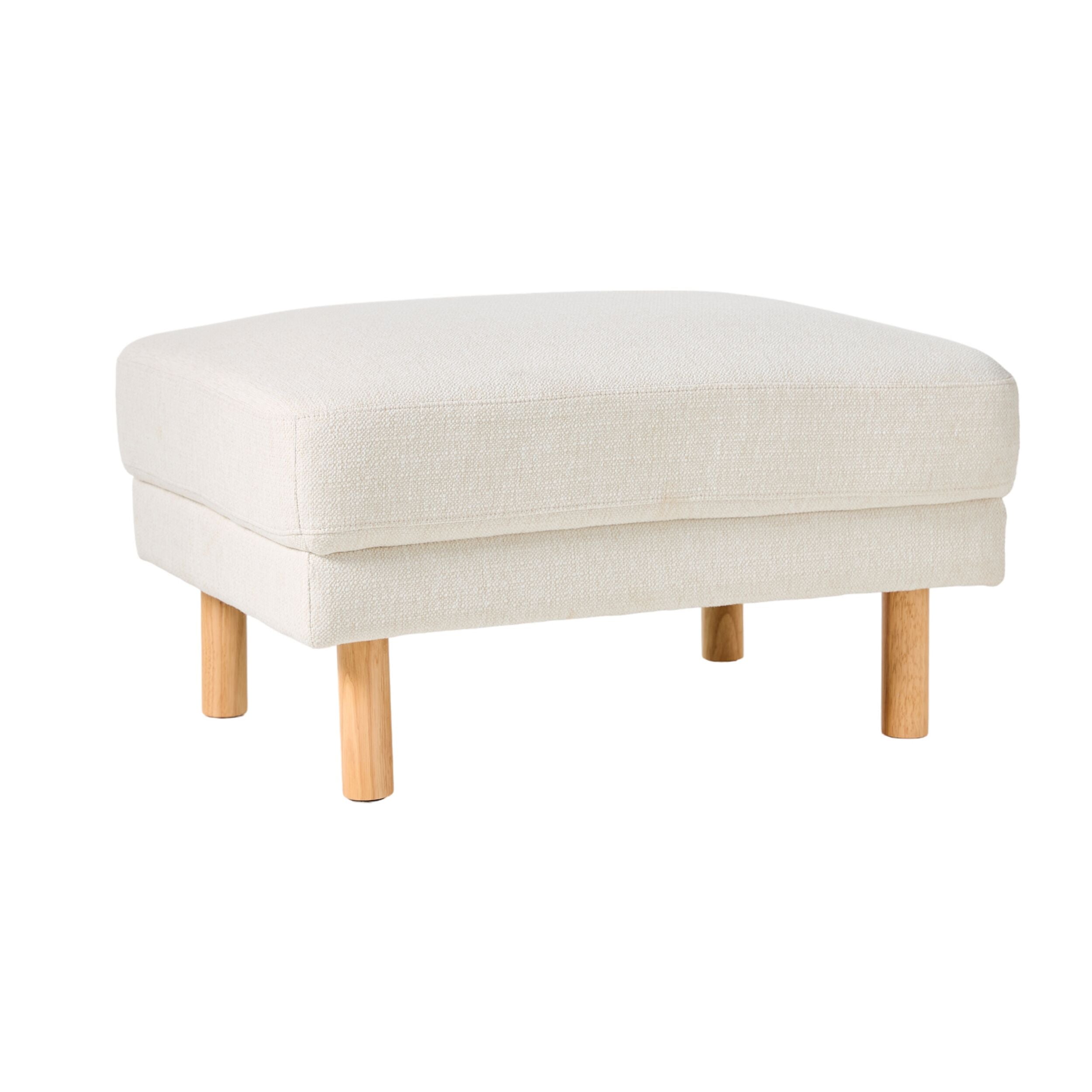 Finch Ottoman Amalfi Ivory