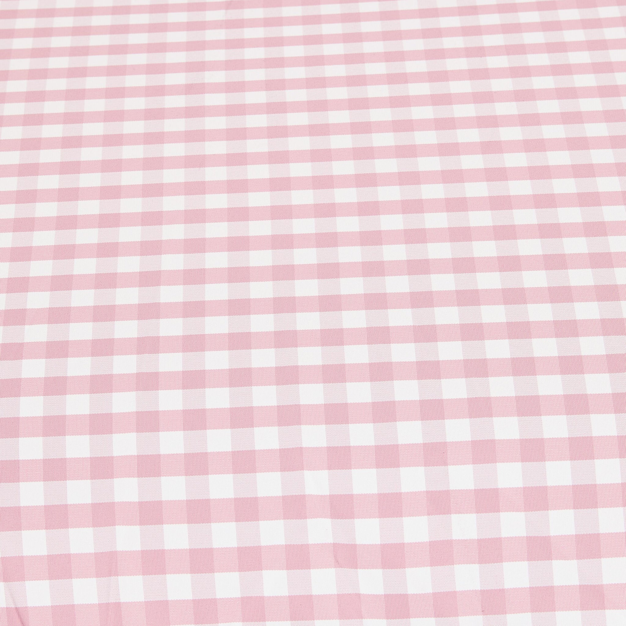Amalfi Umbrella with Tassles Pink/White Gingham