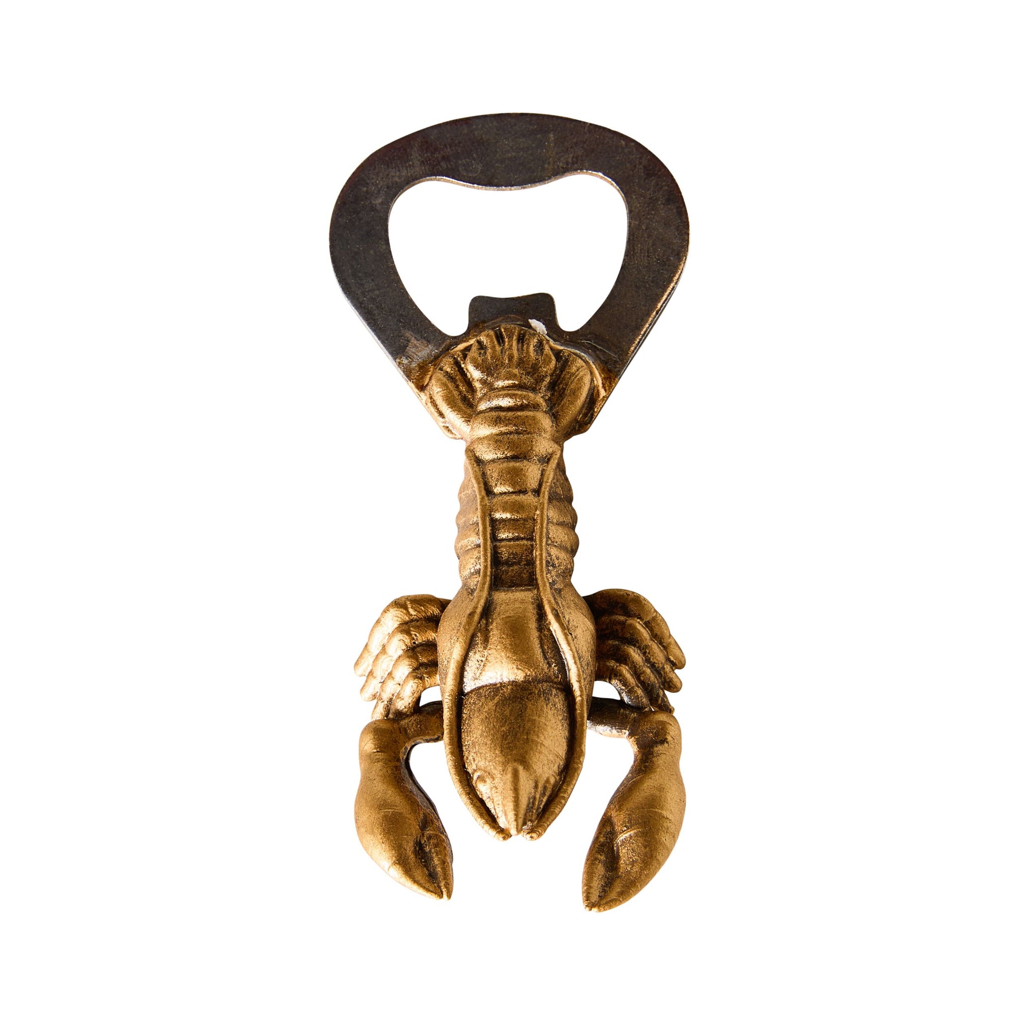 Brass Lobster Bottle Opener