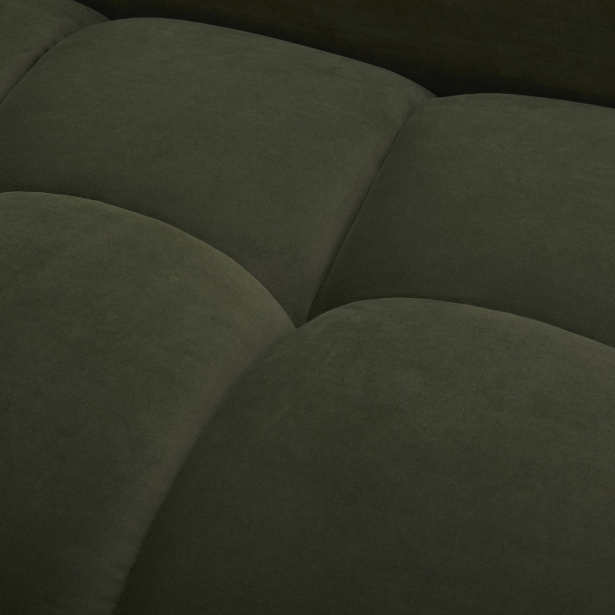 Alexis 3 Seater Velvet Sofa Eucalyptus