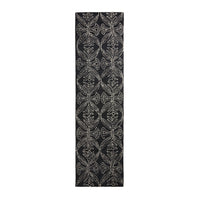 Dreamtime Hand Tufted Wool Black & White Runner 80x300cm