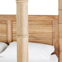 Hampton Mango Wood Queen Canopy Bed