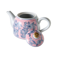 Celadon Botanic Blush Tea Pot
