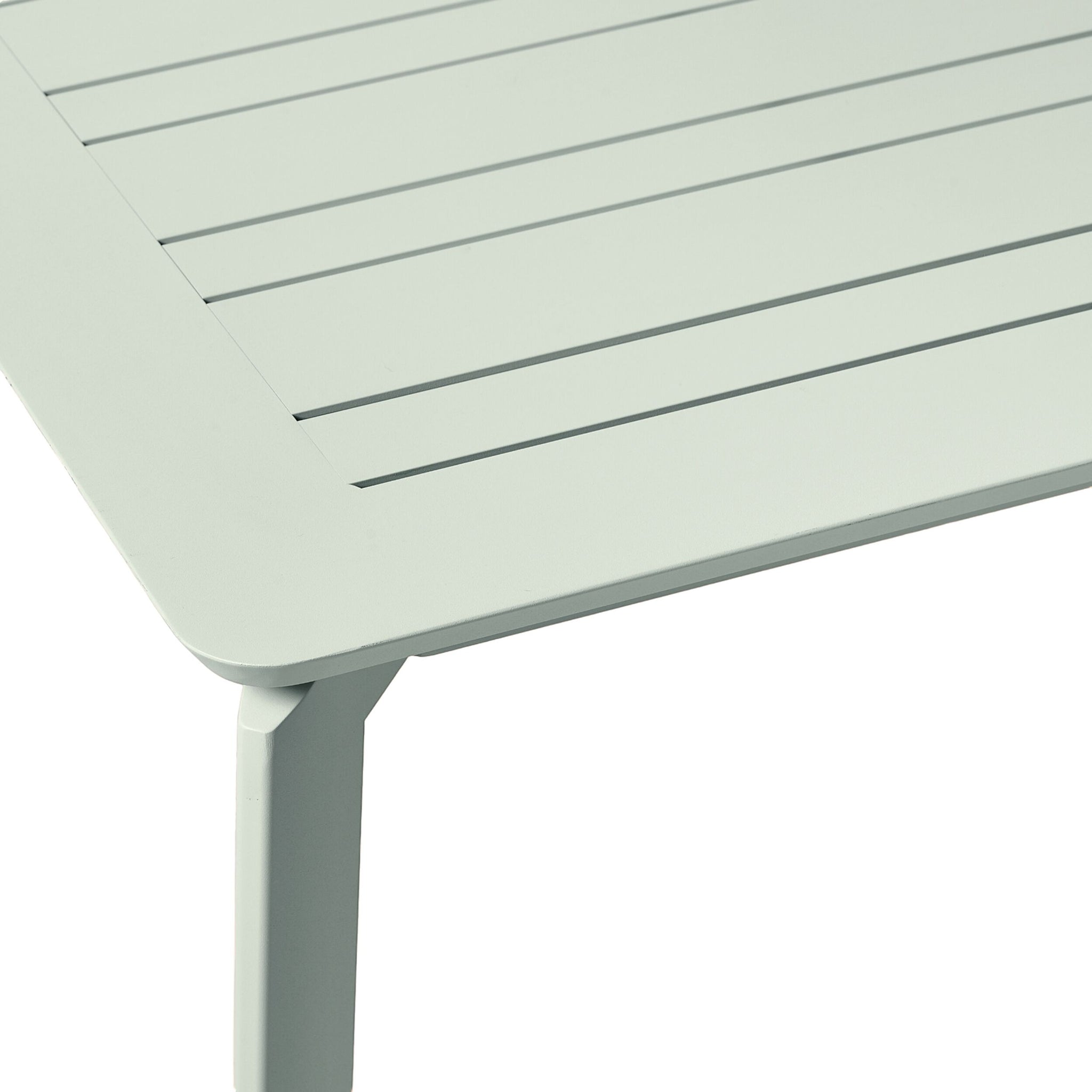 Santana Aluminium Extension Table Steely Green  200/300cm