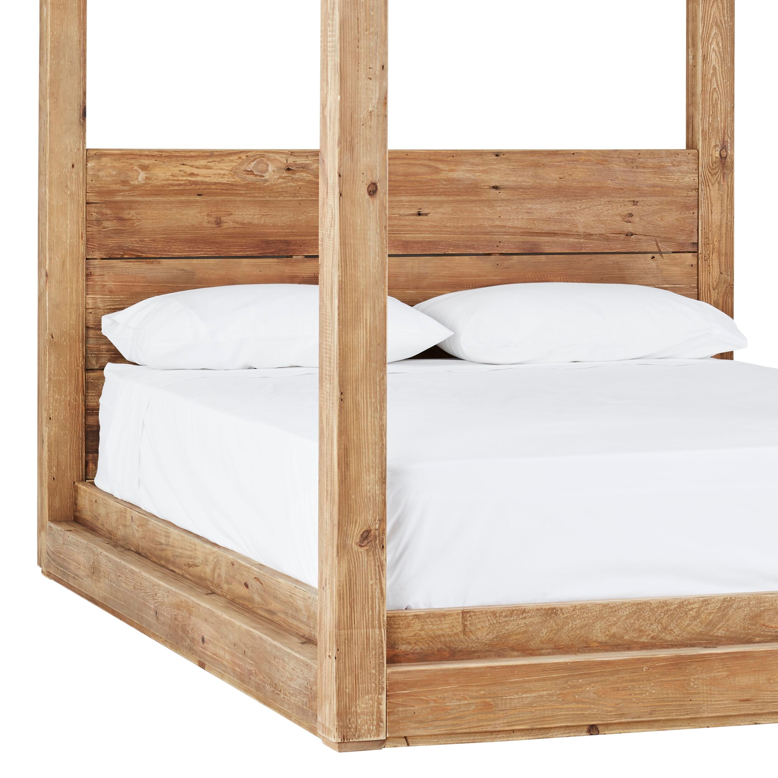 Kalise Reclaimed Timber 4 Poster King Bed (NZ Super King)