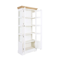 Clover Narrow 2 Door Display Cabinet 193 x 85cm