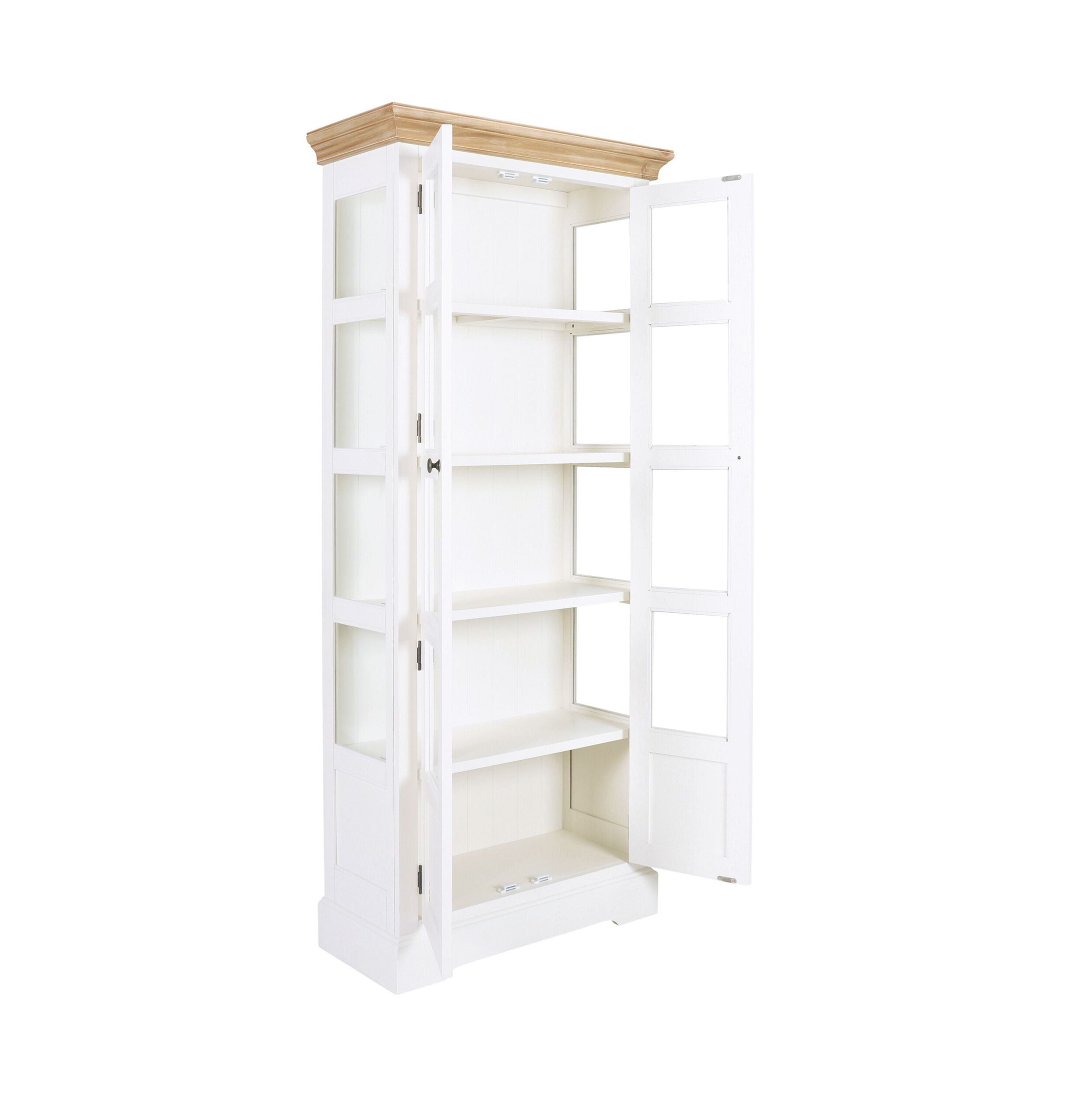 Clover Narrow 2 Door Display Cabinet 193 x 85cm