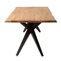 River Live Edge Timber Dining Table 200cm