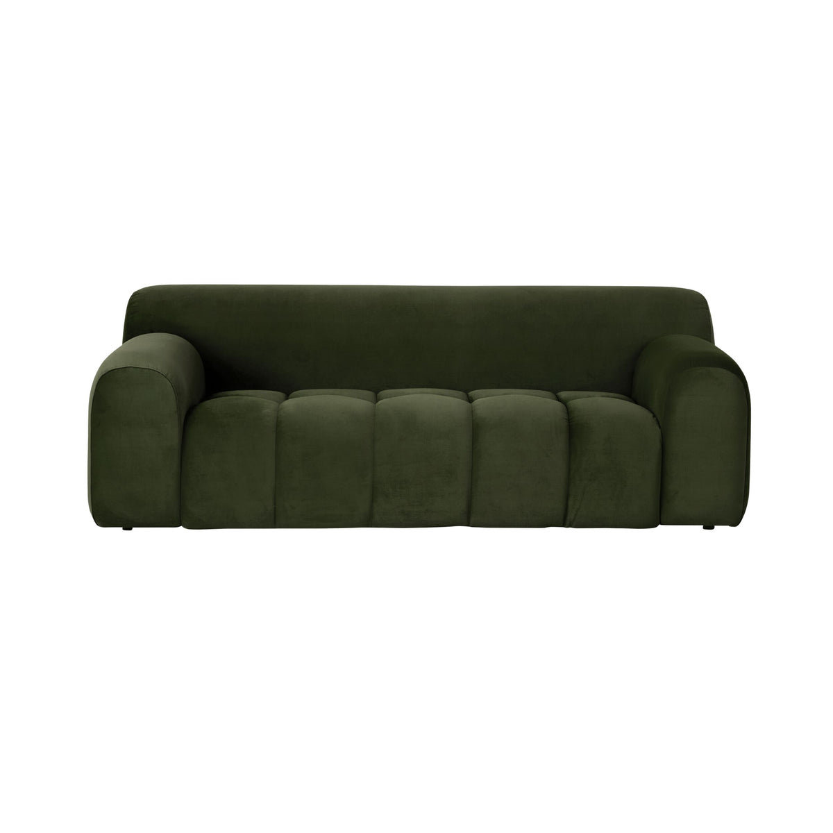 Alexis 2 Seater Velvet Sofa Eucalyptus