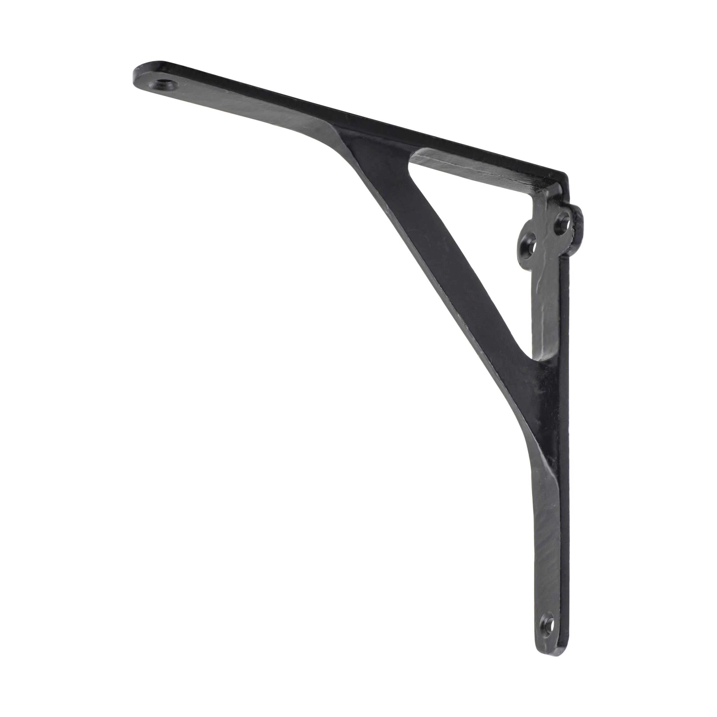 1940 Shelf Bracket Iron Small Matte Black H130xP130mm