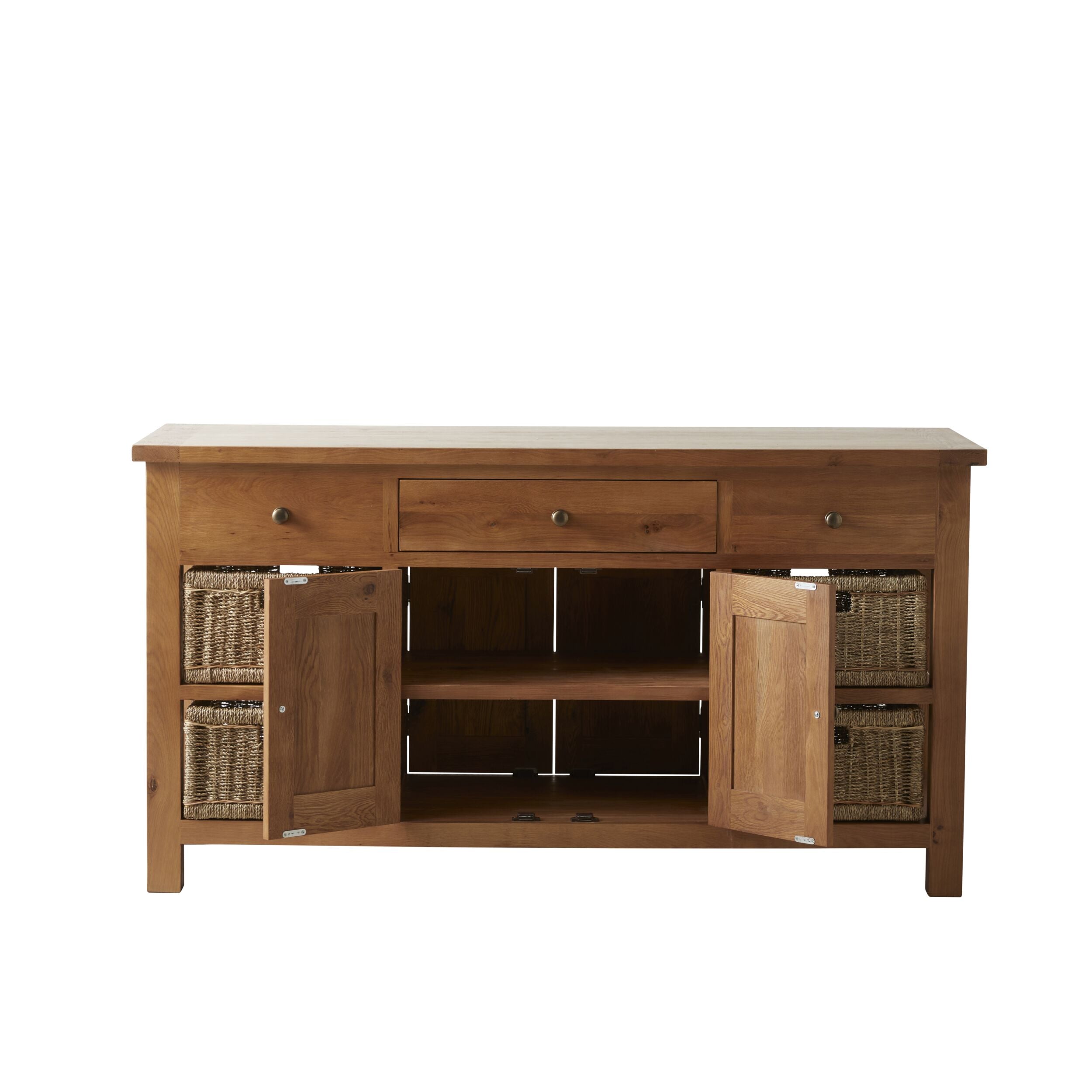 Oakford Workbench - Oak Timber Top 1680x620x900mm