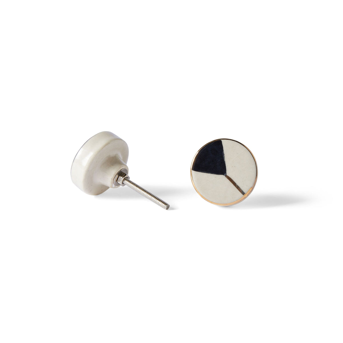 Java Gold Rim Knob 4cm