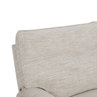 Dillon 3 Seater Recliner Natural Textured Slub