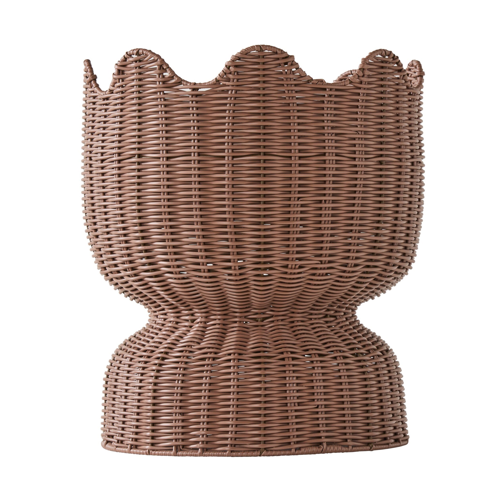 Sidney Woven Planter Large Clay