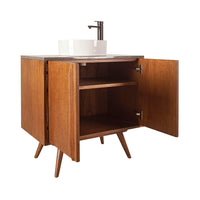 Larsen Single Vanity With Marble Top