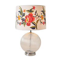 Sierra Embroidery Print Table Lamp 55cm