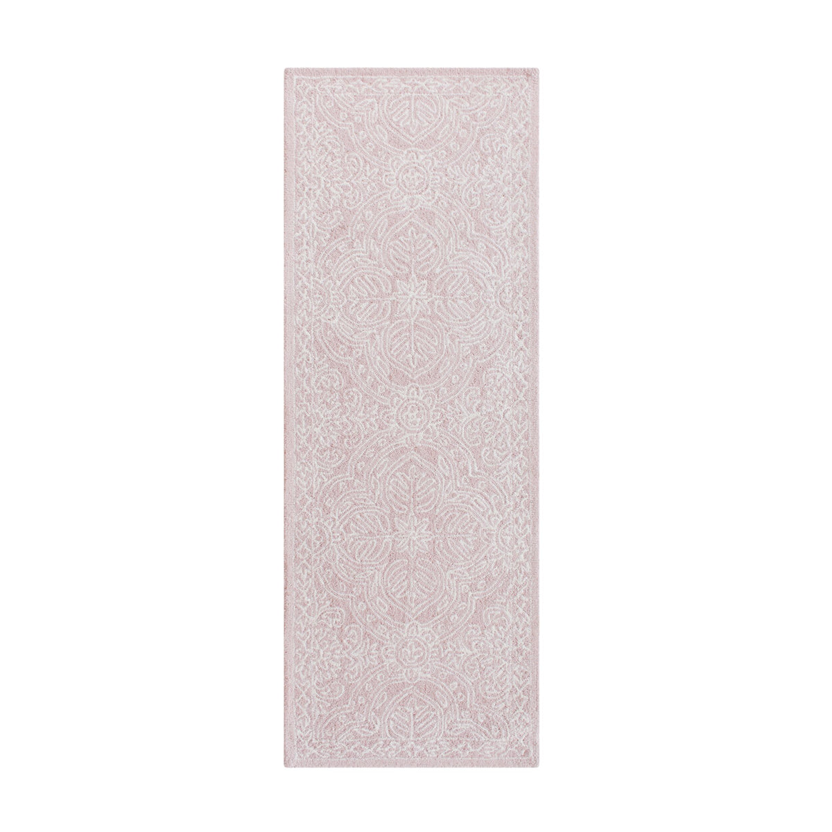 Henna Handtufted NZ Wool Runner Blush 70x200cm