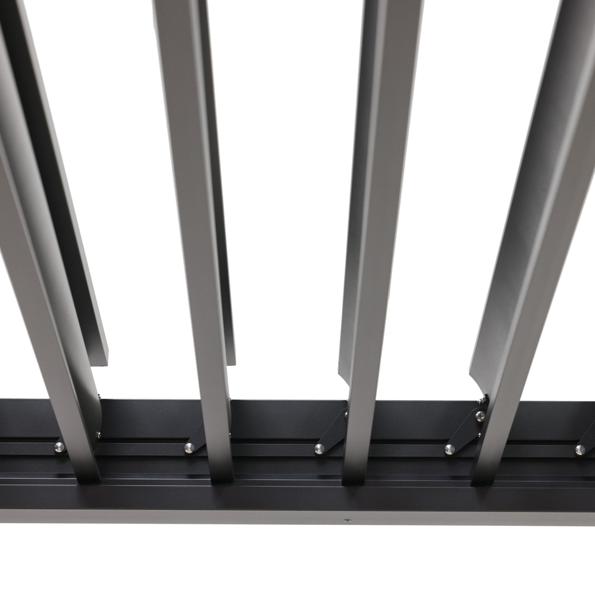 Sanctuary Louvered Aluminium Pergola Charcoal 3x5