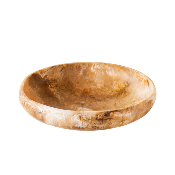 Poppi Round Serving Bowl Tortoiseshell
