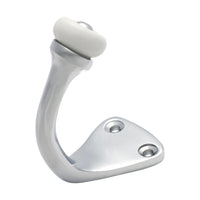 3982 Robe Hook Porcelain Tip Chrome Plated H45xP70mm