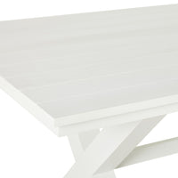 Blake Aluminium Dining Table 300cm White