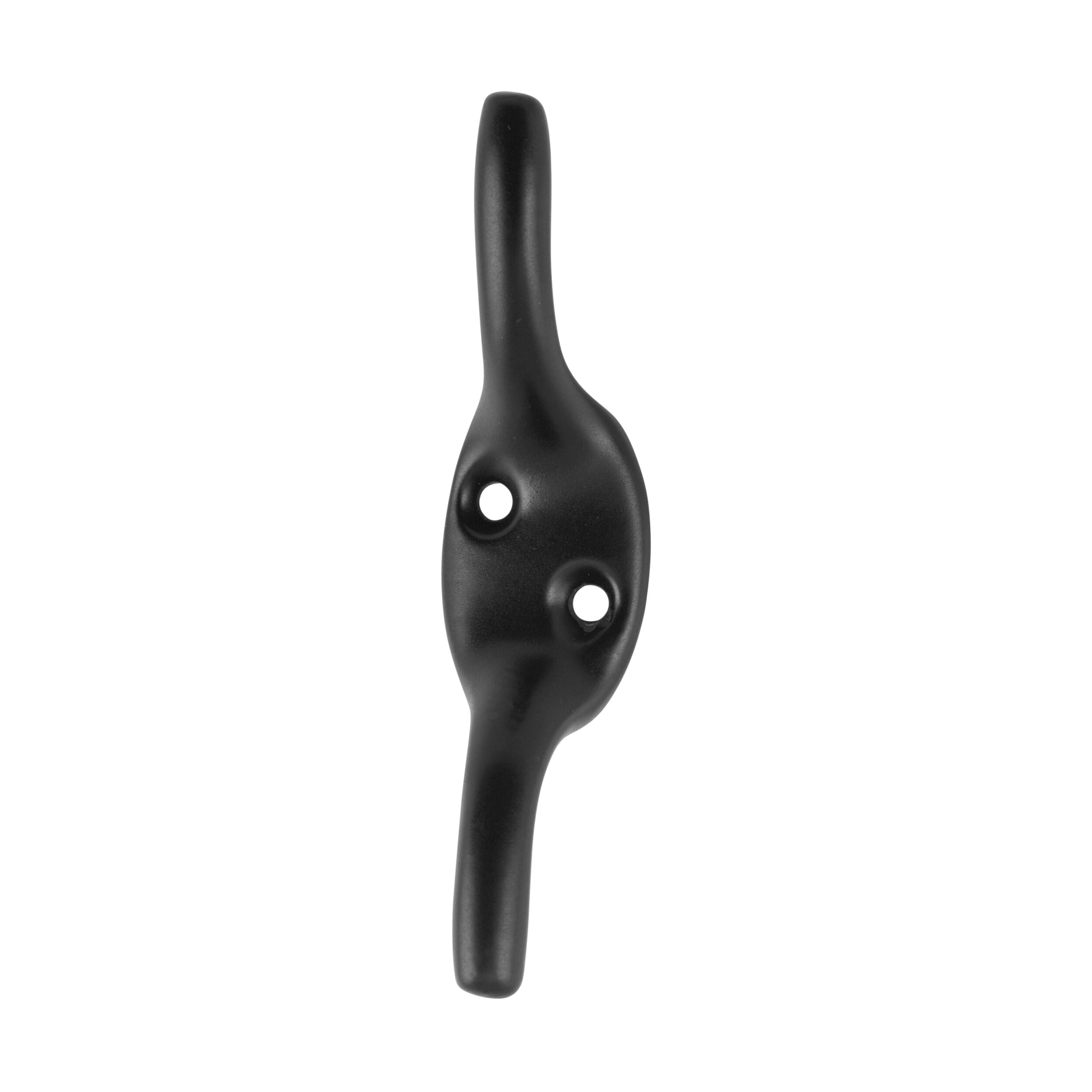 9683 Cleat Hook Matte Black H75xP20mm