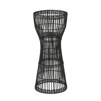 Bristol Woven Plant Stand Black