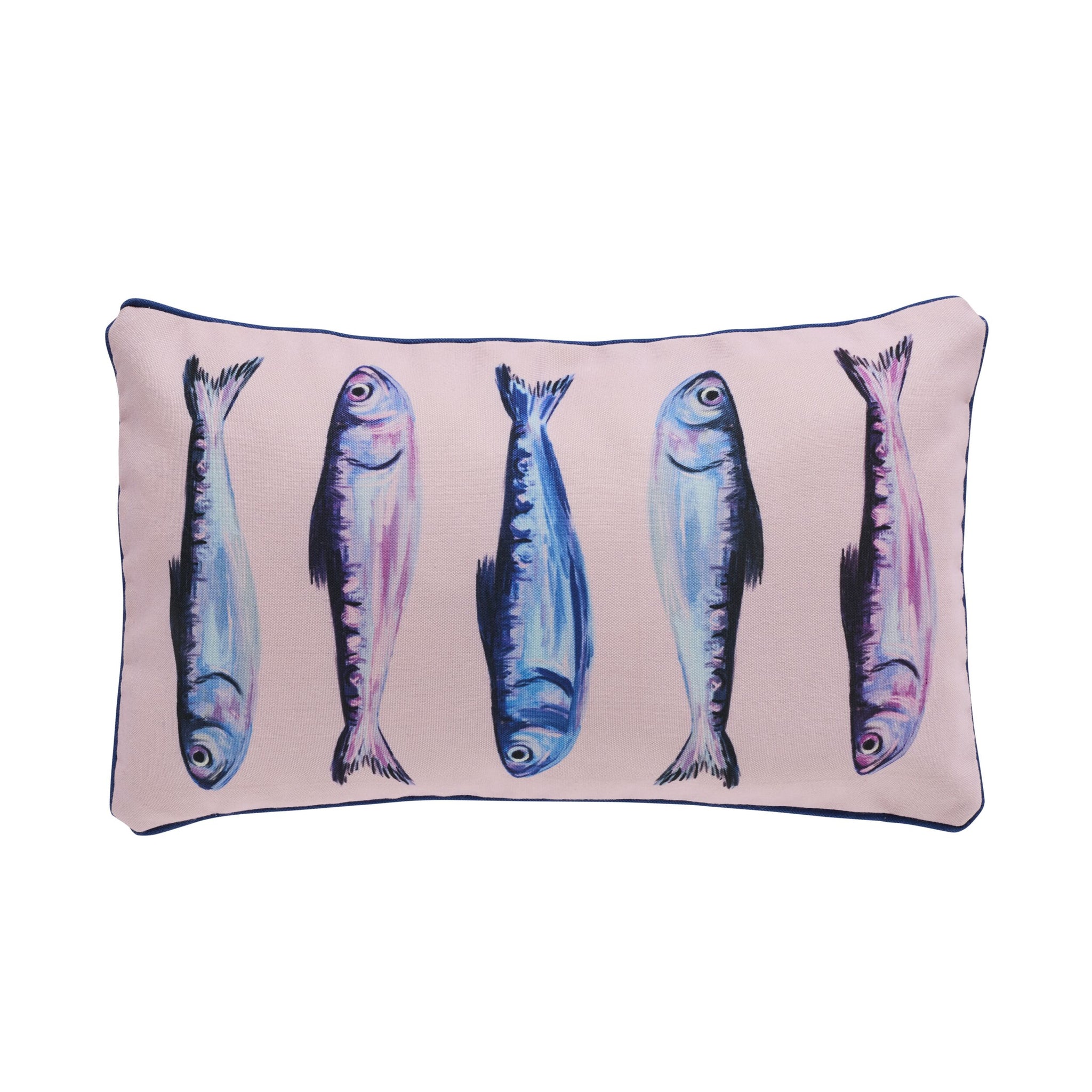 Aruba Wavy Sardine Outdoor Cushion 35x55cm