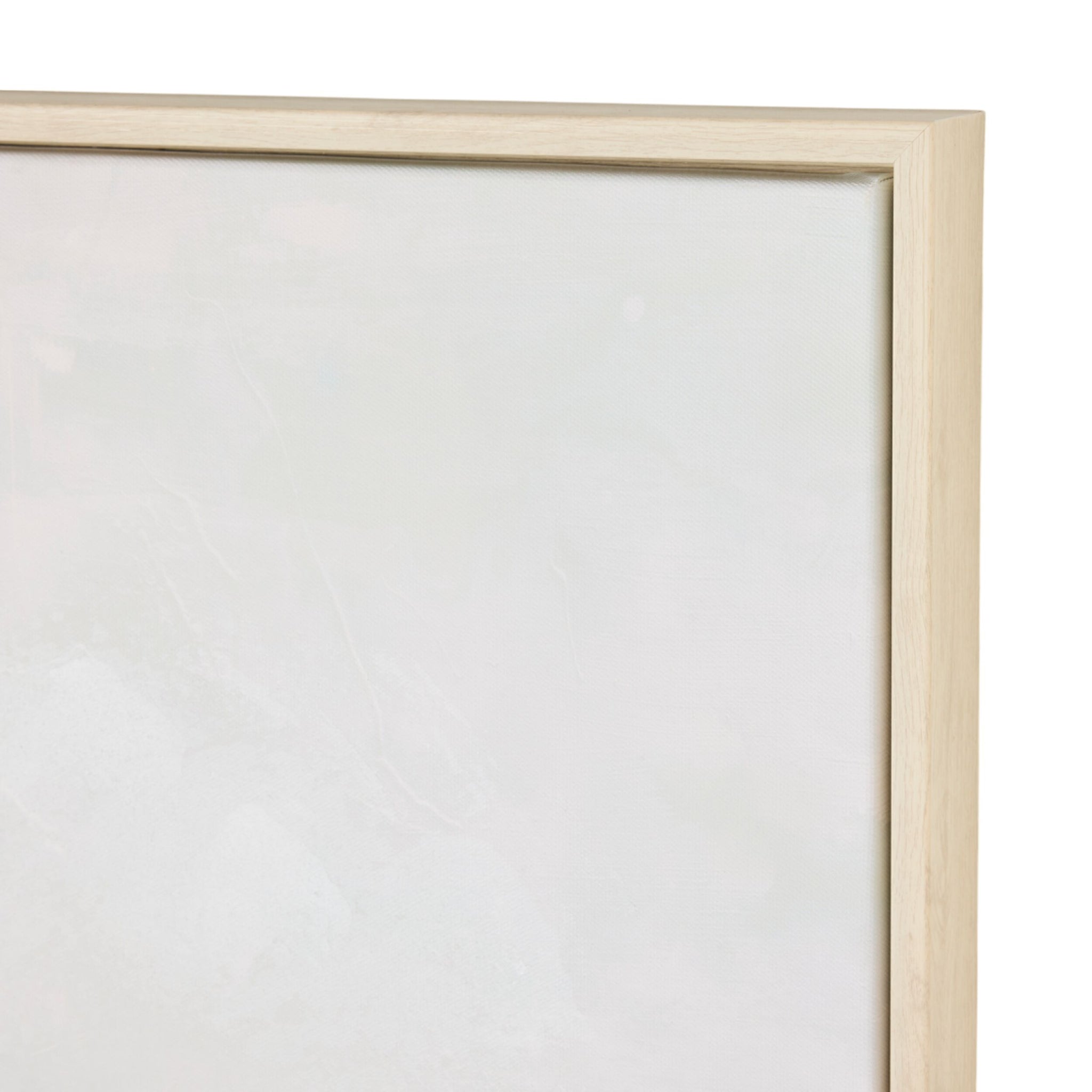 Narrow Ocean Framed Canvas Print 42.5x122.5cm